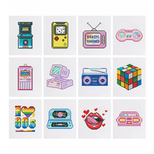 Load image into Gallery viewer, 12 Mini Diamond Paintings - Retro
