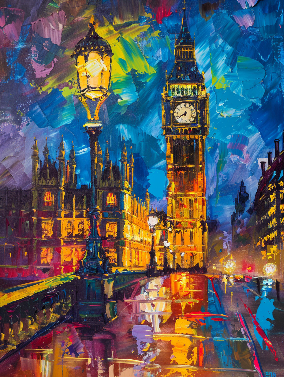 Diamond Painting - De Big Ben