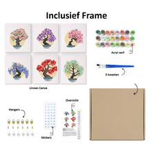 Load image into Gallery viewer, Schilderen op Nummer | Gekleurde Bomen
