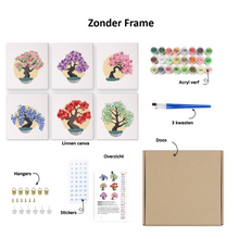 Load image into Gallery viewer, Schilderen op Nummer | Gekleurde Bomen

