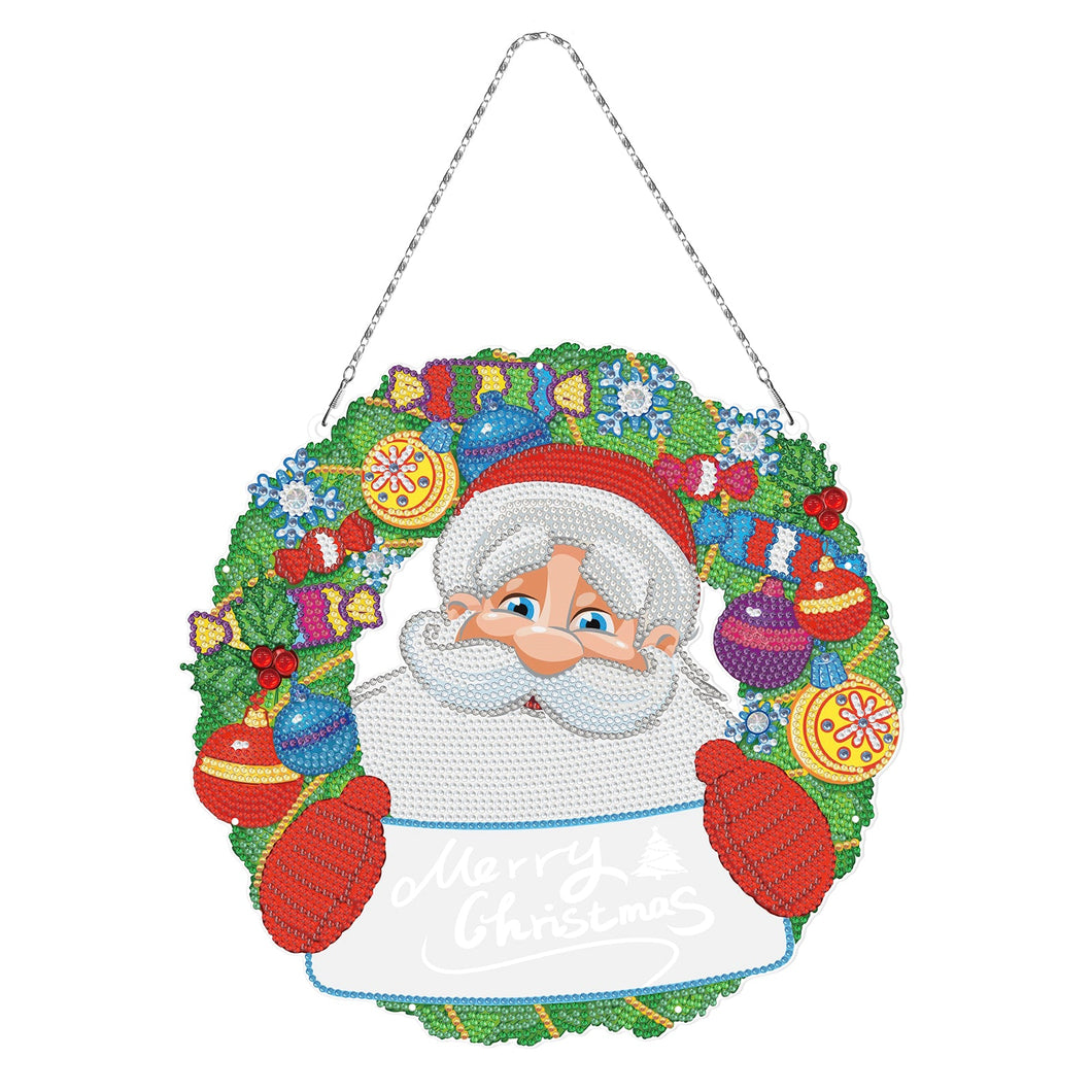 Santa Claus Decoration Wreath