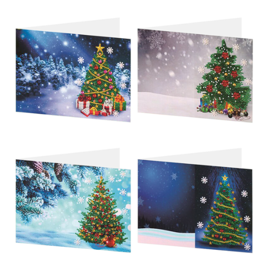 Christmas tree Christmas cards