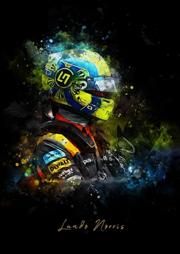 Diamond Painting - Lando Norris